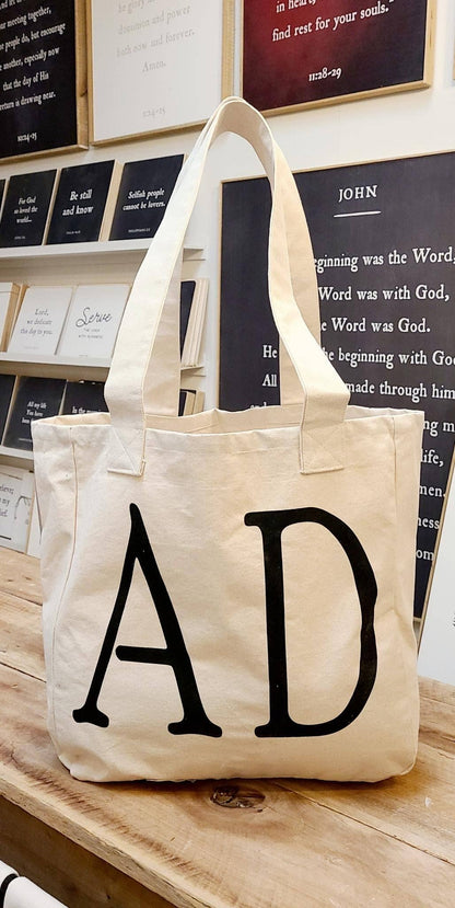 Large Tote Bags - Love God | Love Others