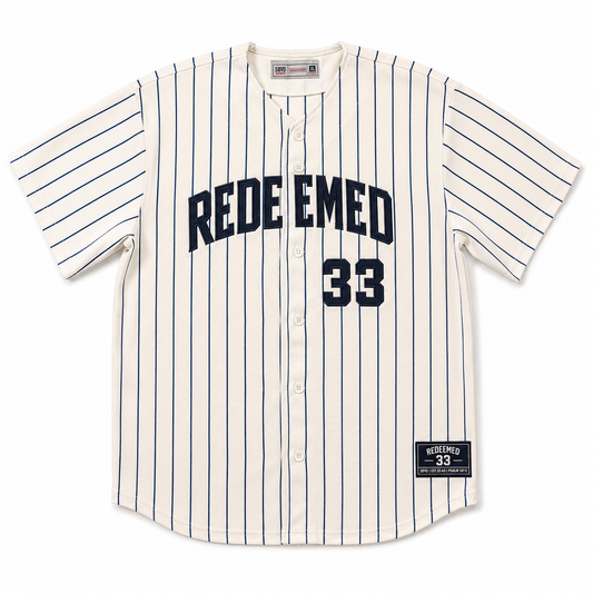 Limited Edition REDEEMED No. 33 Baseball Jersey