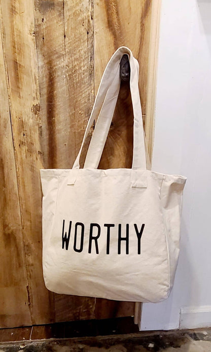 Large Tote Bags - Love God | Love Others