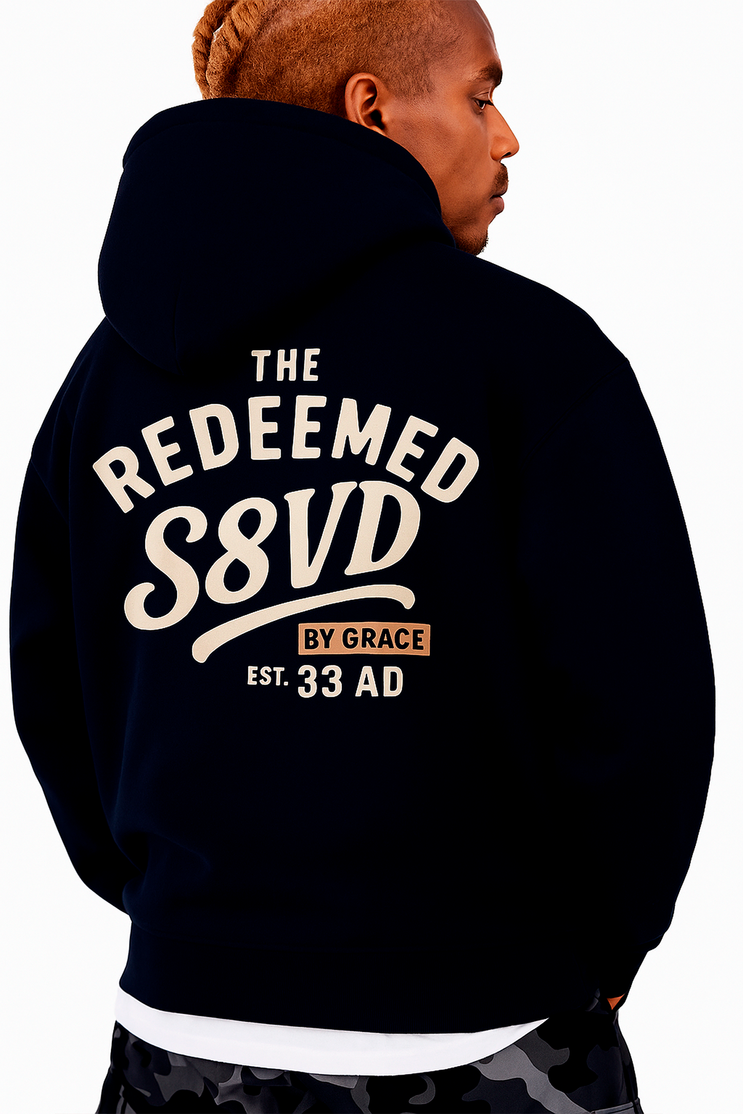 "REDEEMED” Baseball Hoodie