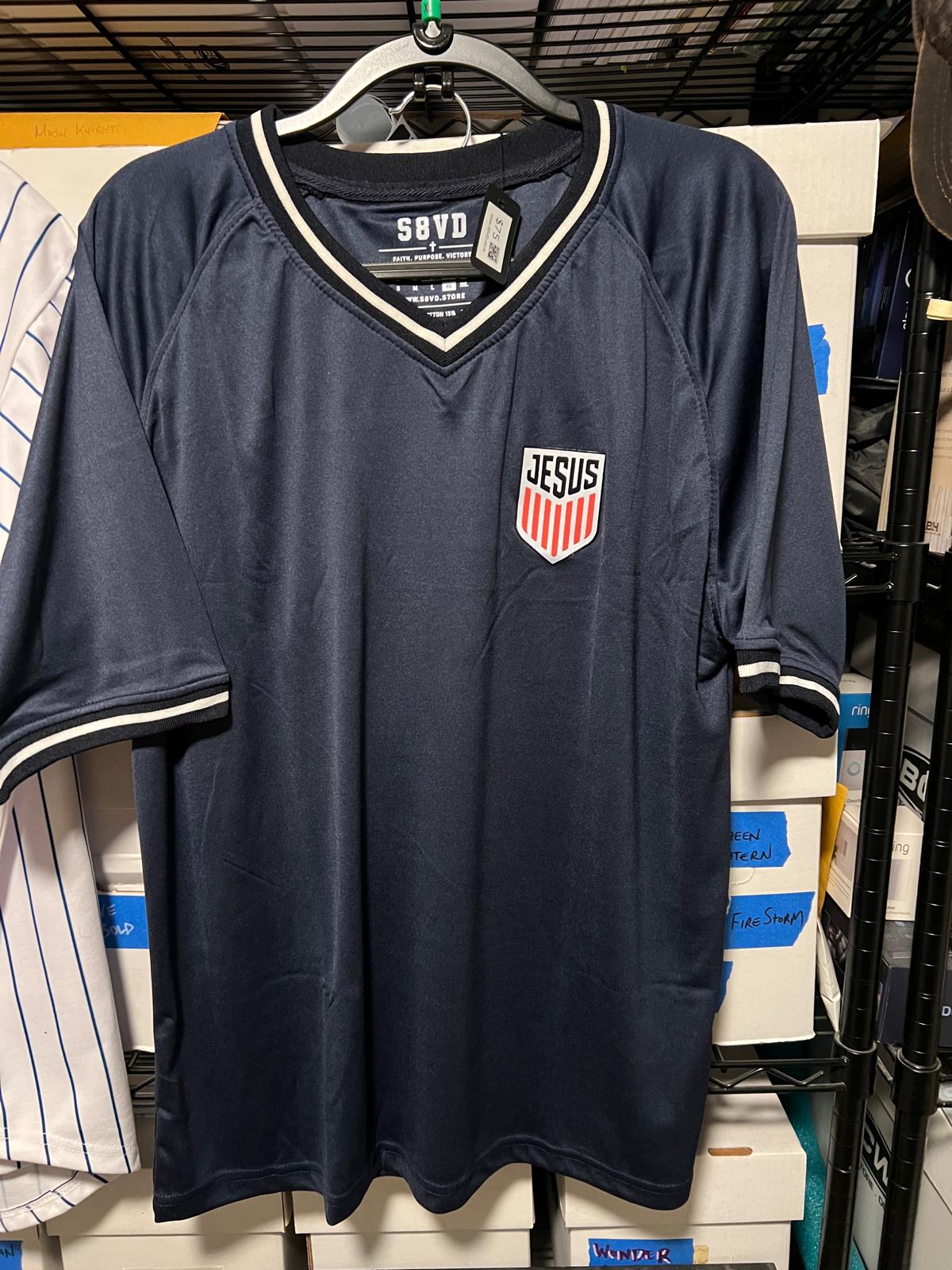 Jesus Soccer Jersey + Shorts Set