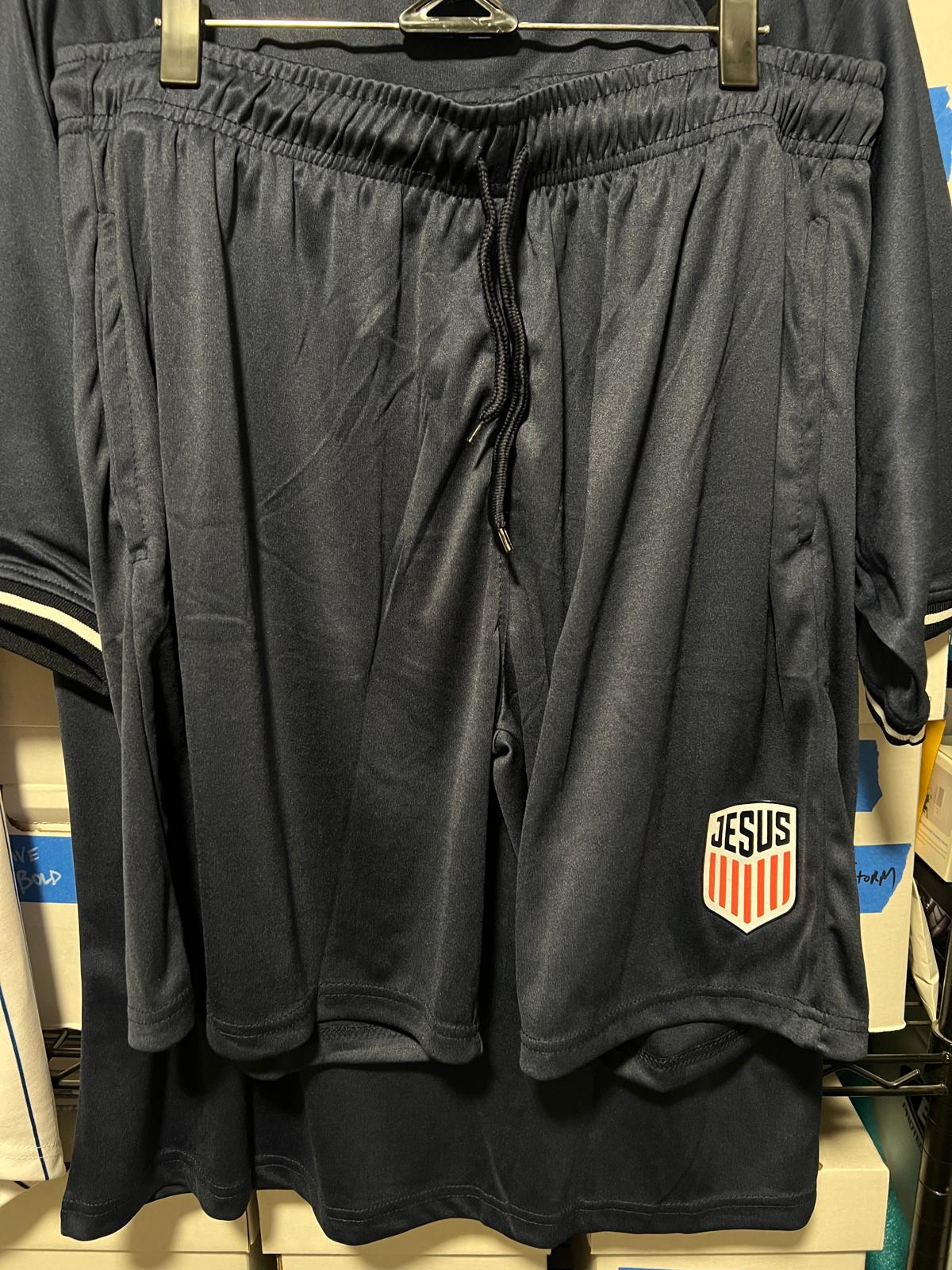 Jesus Soccer Jersey + Shorts Set