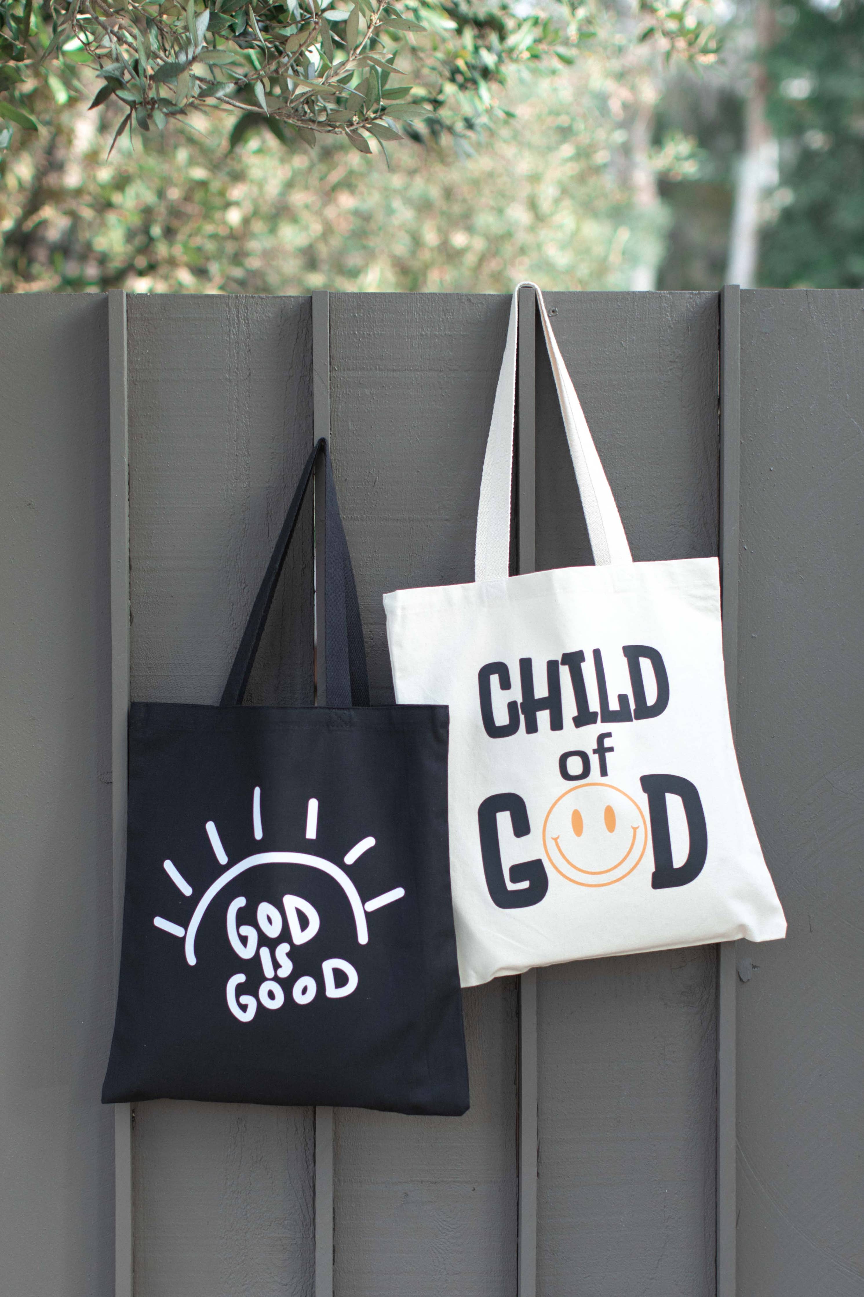 Christian Child of God Organic Tote Bag